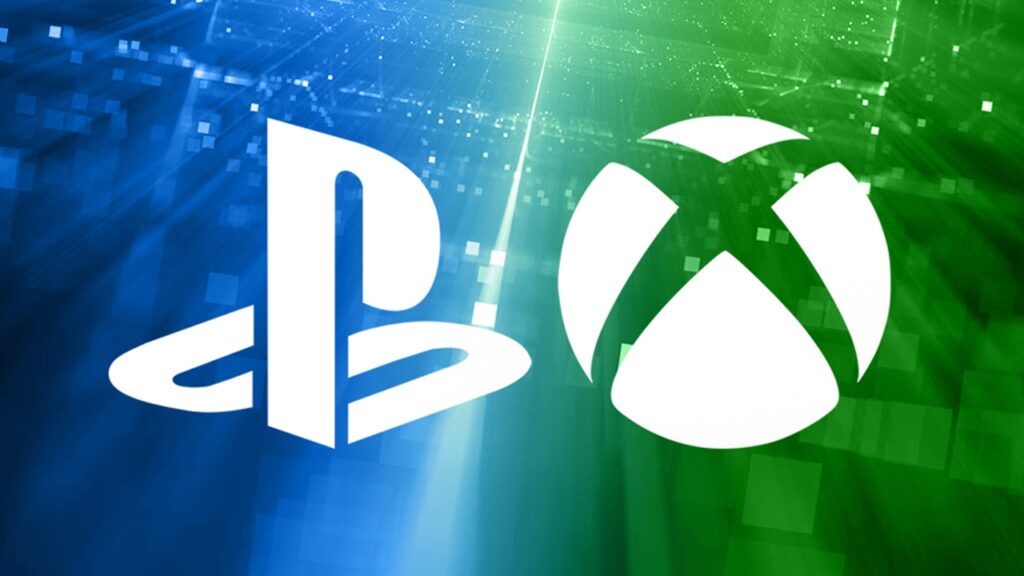 Logo do PlayStation e Xbox.