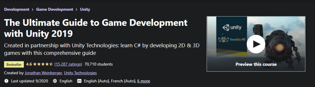 a guide to game development screenshot