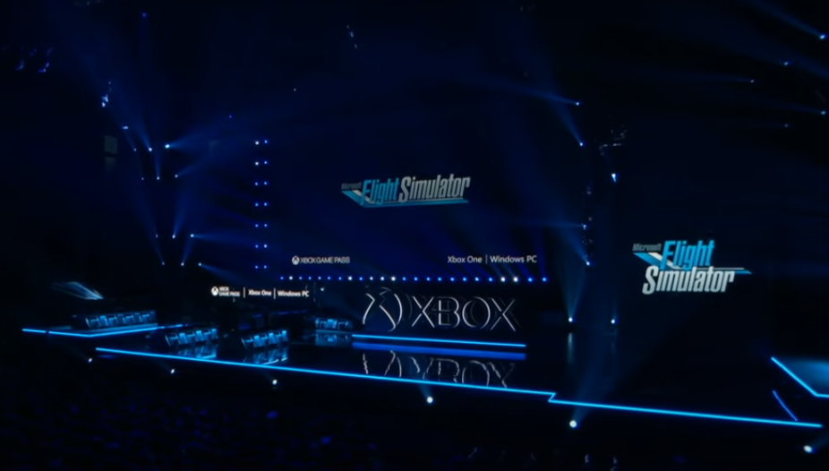 Microsoft Flight Simulator presentation at E3.