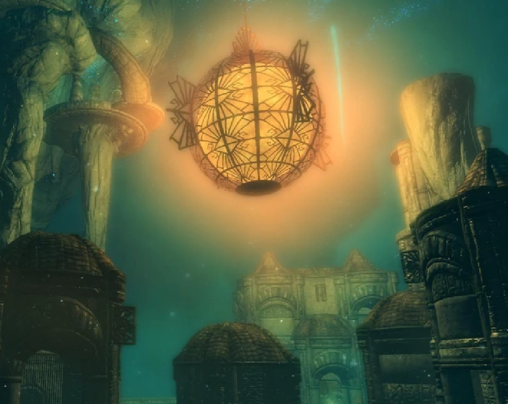 Screenshot of Skyrim.