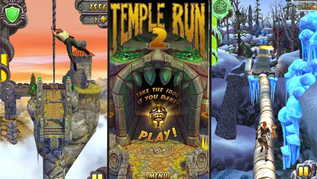 Temple Run 2 Candy Collection: Infinite Runner Game 3D Playing PC 