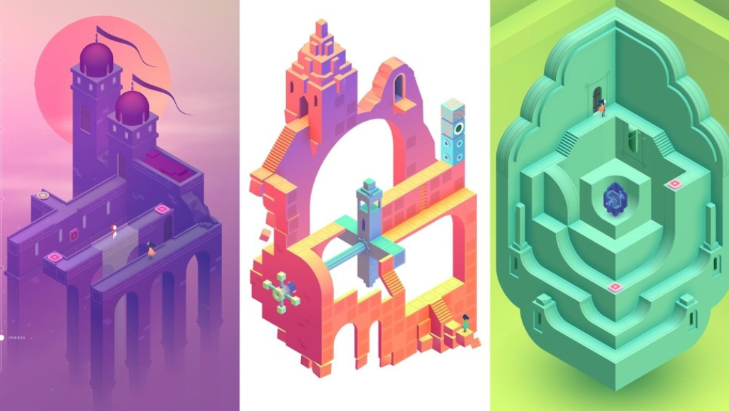 Monument Valley 2 screenshots.