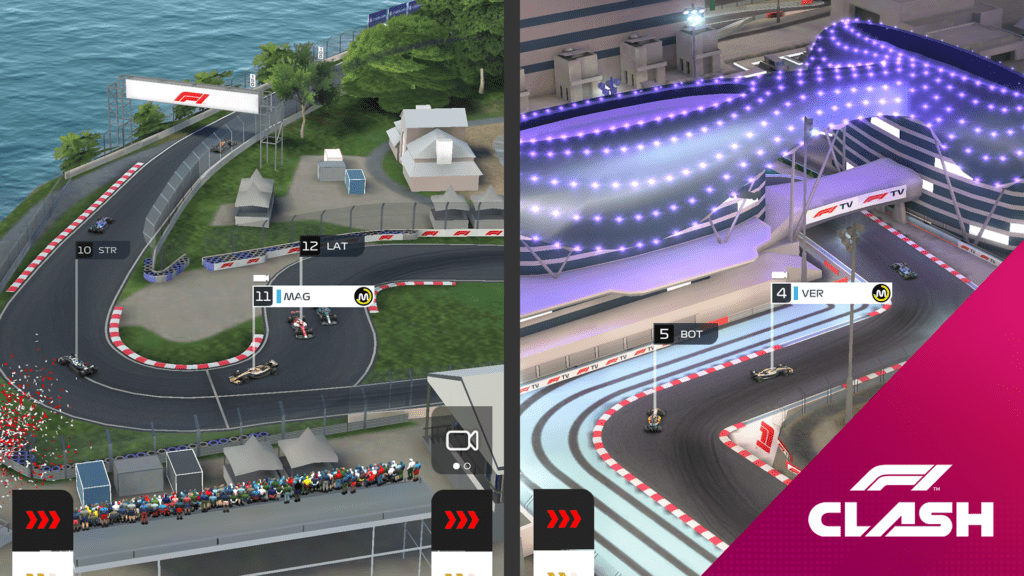 Screenshot of F1 Clash.