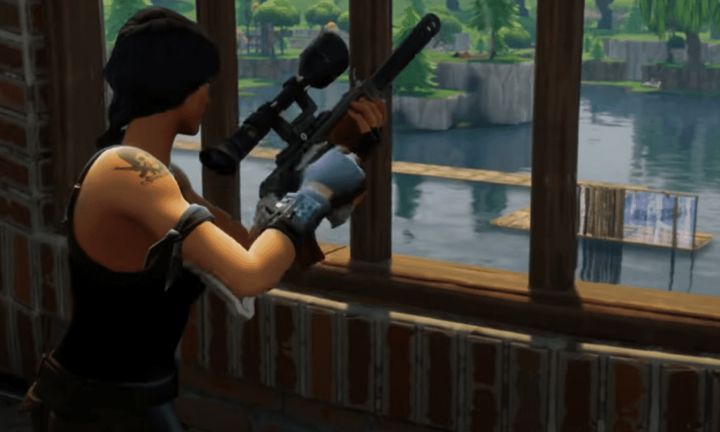 Screenshot of Fortnite.