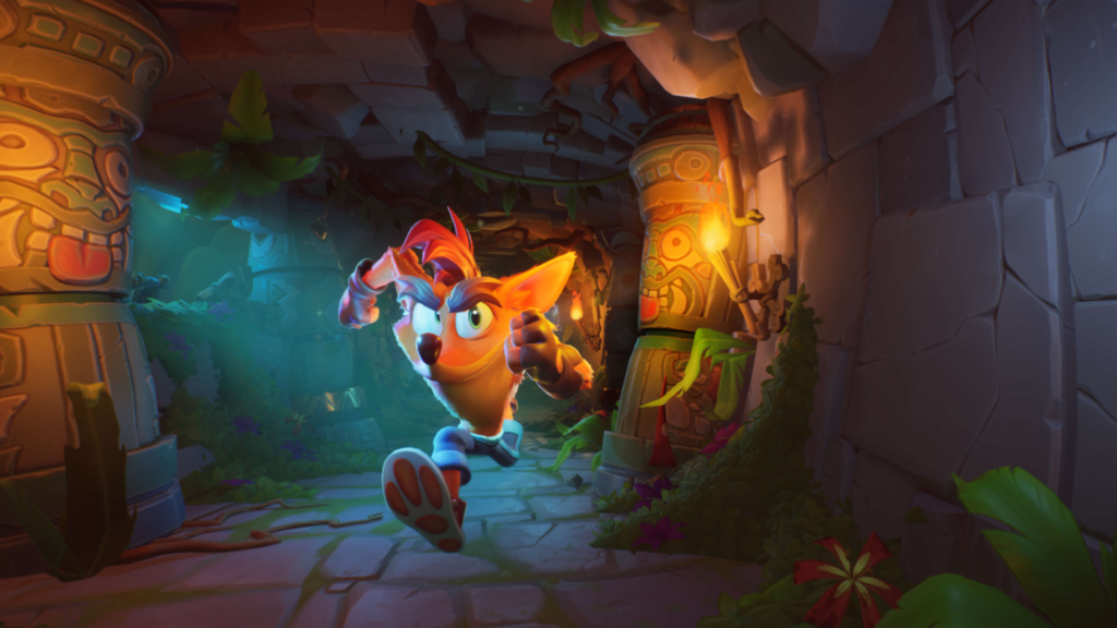 Promotional screenshot of Crash Bandicoot.