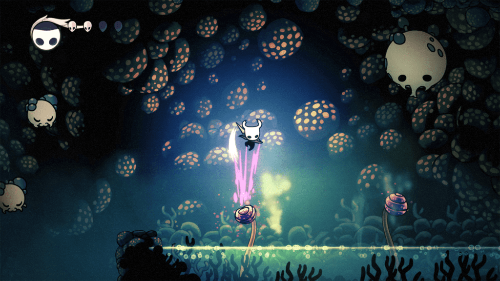 Screenshot of Hollow Knight.