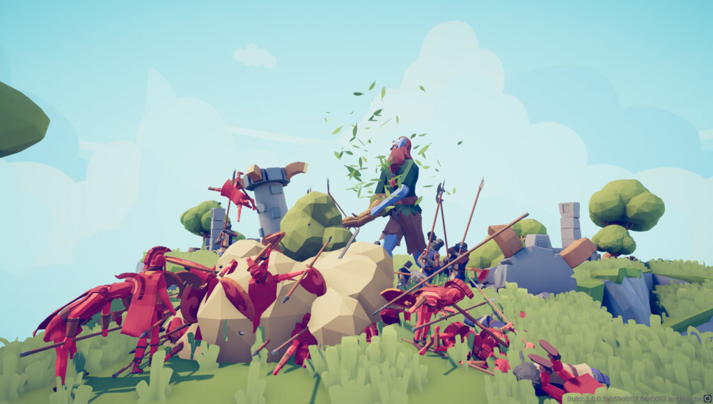 Low-poly characters