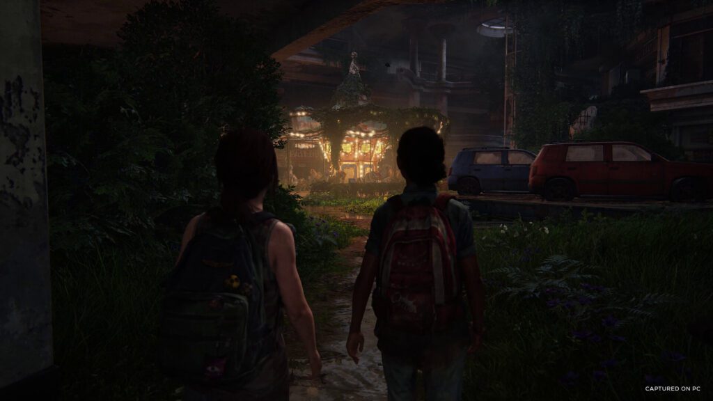 Screenshot of The Last of Us.