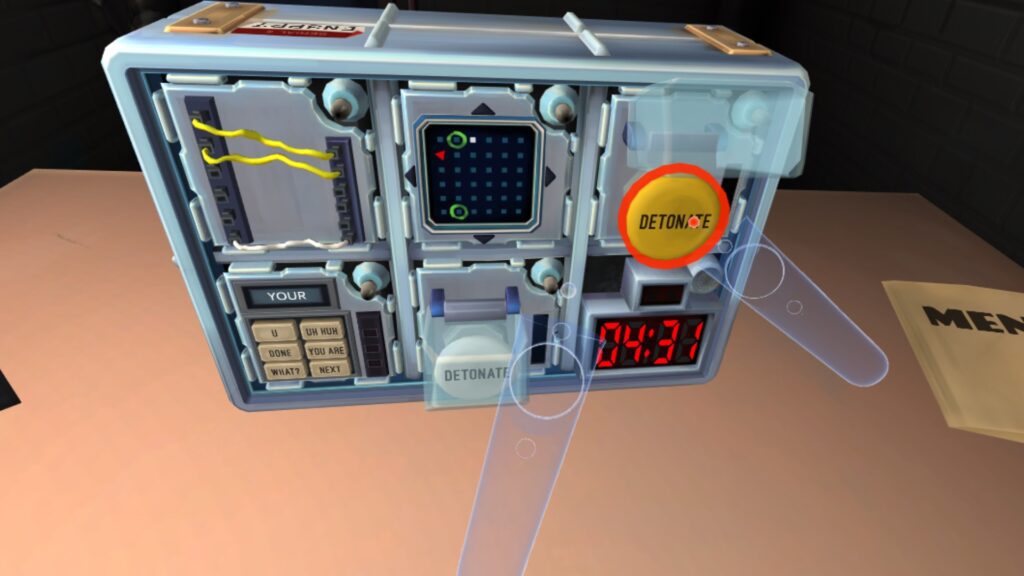 In-game screenshot of Keep Talking and Nobody Explodes.