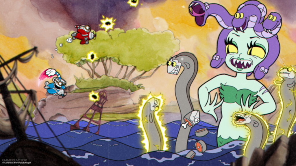 Screenshot taken from Cuphead.

Animation in video games