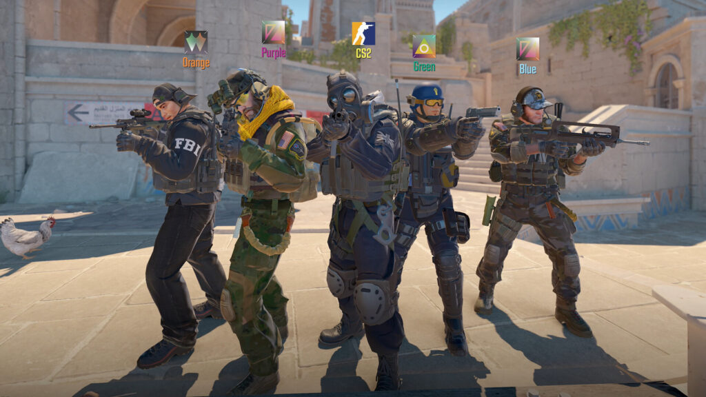 In-game screenshot of Counter Strike 2.

IoT in gaming.