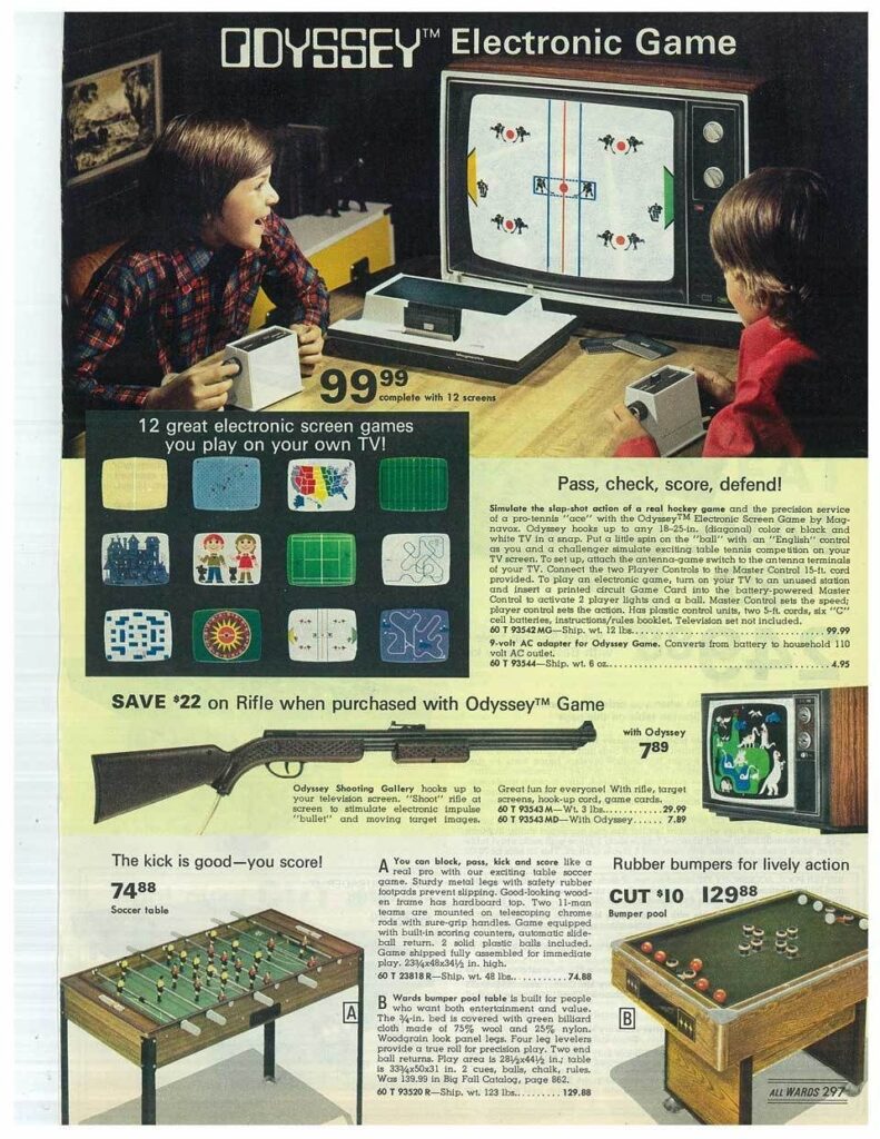 first generation of video game consoles marketing