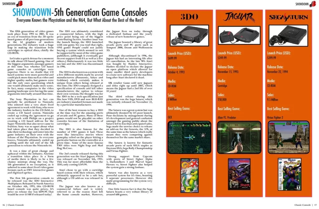 Gaming fifth generation