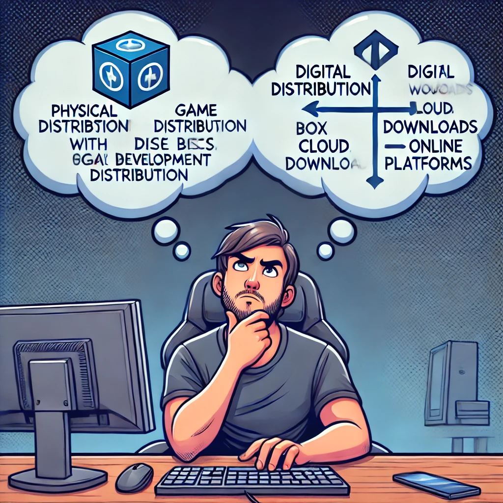 Game developer distribution