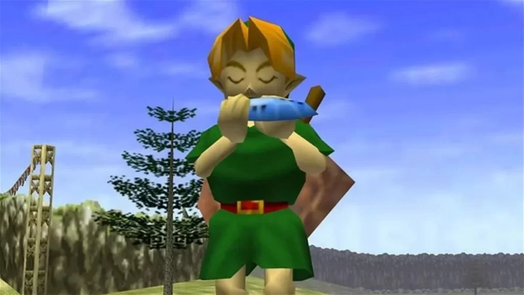 Video game voice acting in Ocarina of Time