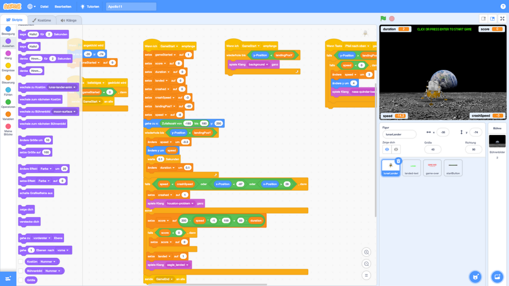 Scratch programming language