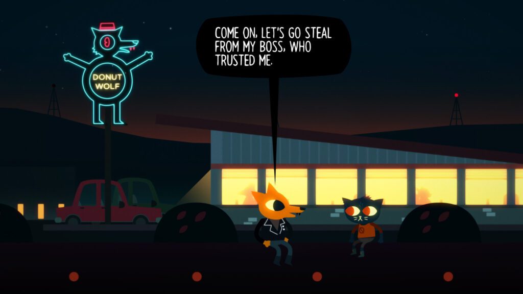 New Unity games: Night in the Woods