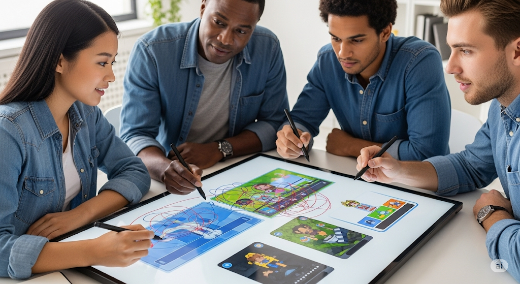 The pivotal role of a mobile game designer in 2025 3 mobile game designer team